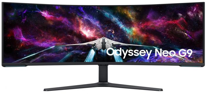 Монітор Samsung 57" Odyssey Neo G9 G95NC HDMI, DP, USB, VA, 7680x2160, 240Hz, 1ms