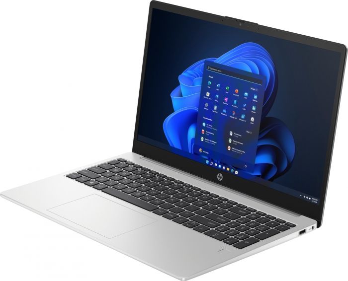 Ноутбук HP 250-G10 15.6" FHD IPS AG, Intel i7-1355U, 32GB, F1024GB, UMA, DOS, сірий