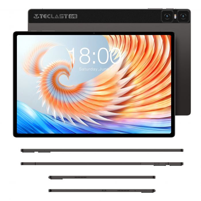 Планшет Teclast T45HD 10.5" 8ГБ, 128ГБ, LTE, 7200мА•год, Android, сірий