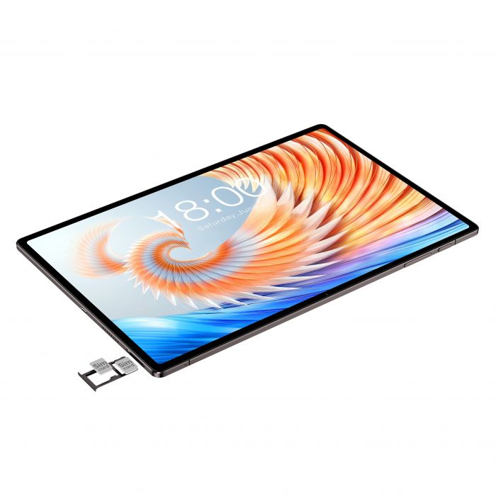 Планшет Teclast T45HD 10.5" 8ГБ, 128ГБ, LTE, 7200мА•год, Android, сірий