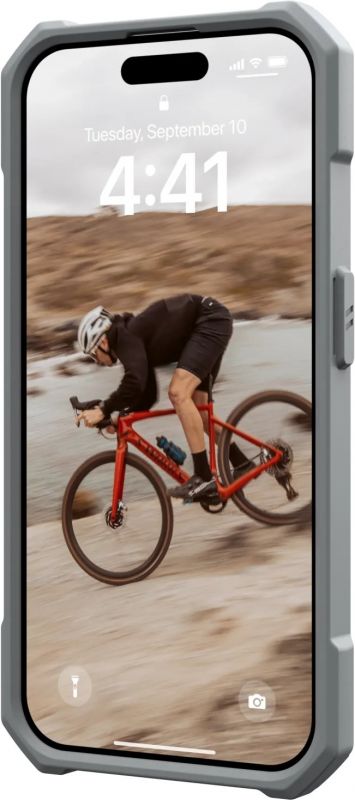 Чохол UAG для Apple iPhone 15 Pro Max Essential Armor Magsafe, Silver