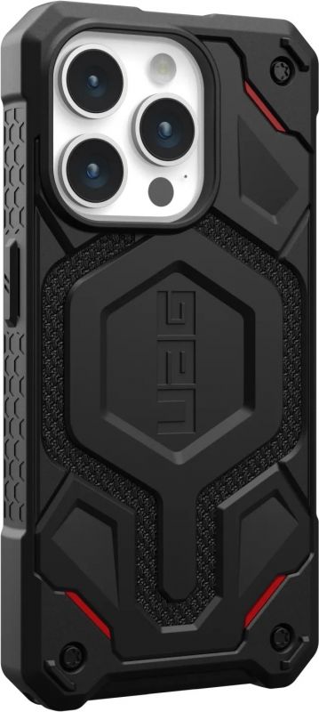 Чохол UAG для Apple iPhone 15 Pro Max Monarch Pro Magsafe, Kevlar Black