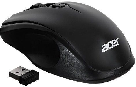 Миша Acer OMR030, WL, чорний
