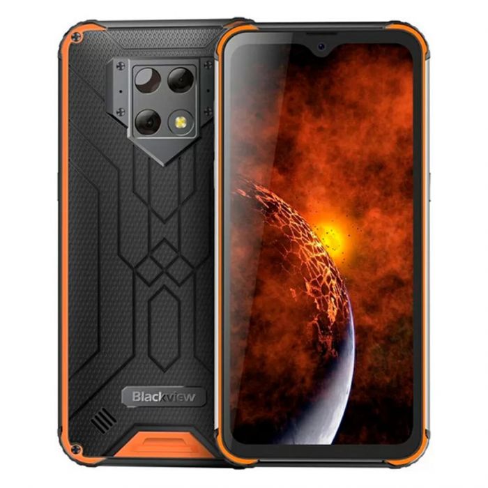 Смартфон Blackview BV9800 Pro 6.3' 6/128GB, 2SIM, 6580mAh, Orange UA (з тепловізором)