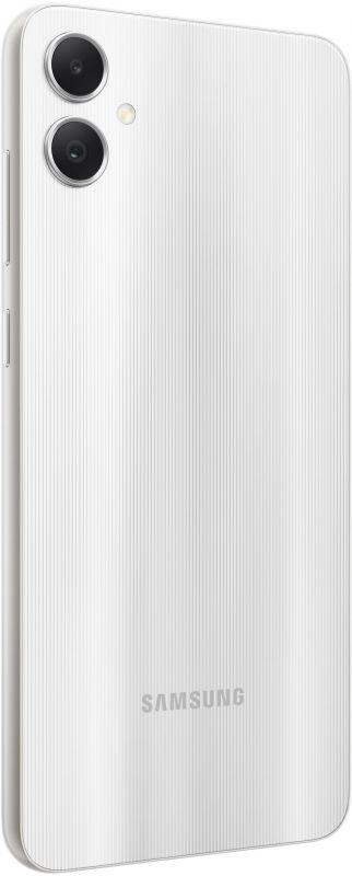 Смартфон Samsung Galaxy A05 (A055) 6.7" 4/128ГБ, 2SIM, 5000мА•год, сріблястий
