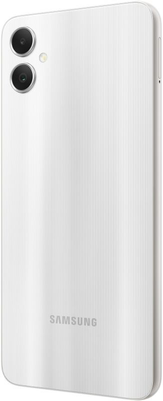 Смартфон Samsung Galaxy A05 (A055) 6.7" 4/128ГБ, 2SIM, 5000мА•год, сріблястий