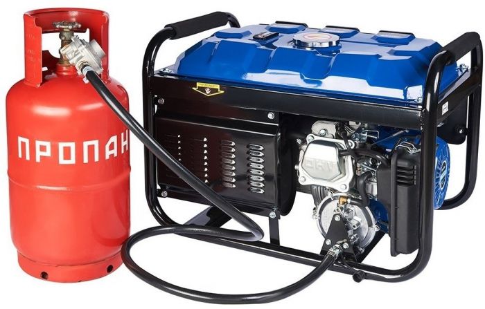 Генератор газо-бензиновий Enersol EPG-2800SL 230В (1 фаза), 2.8кВт, ручний старт, AVR, 40кг