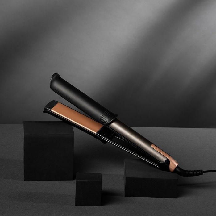Випрямляч 2в1 Remington ONE STRAIGHT & CURL, 2в1 випрямляч та плойка, темп.режимов-5, 150-230С, кейс та рукавичка в комплекті, кераміка, чорний
