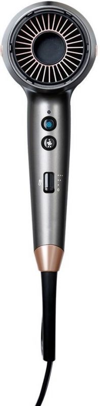 Фен Remington ONE, 2000Вт, 8 режимів, дифузор,чохол,іоніз-я, хол. обдув, термо-сенсор, сірий