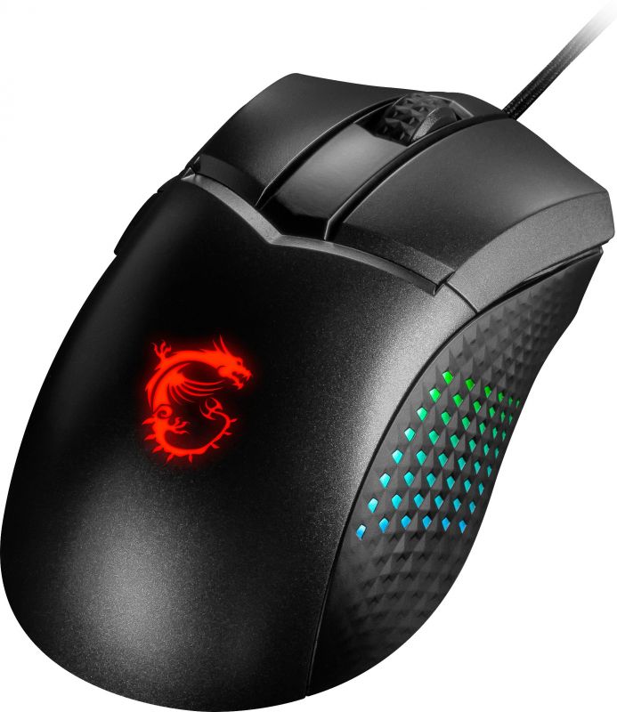 Миша MSI Clutch GM51 LIGHTWEIGHT, RGB, USB-A, чорний
