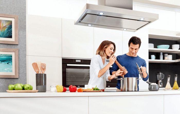 Витяжка Beko вбудована, 53см, 381м3ч, сірий