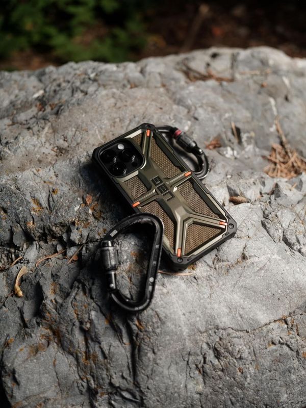 Чохол UAG для Apple iPhone 15 Pro Max Monarch, Kevlar Black