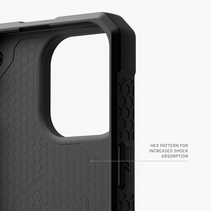 Чохол UAG для Apple iPhone 15 Pro Monarch Pro Magsafe, Kevlar Black