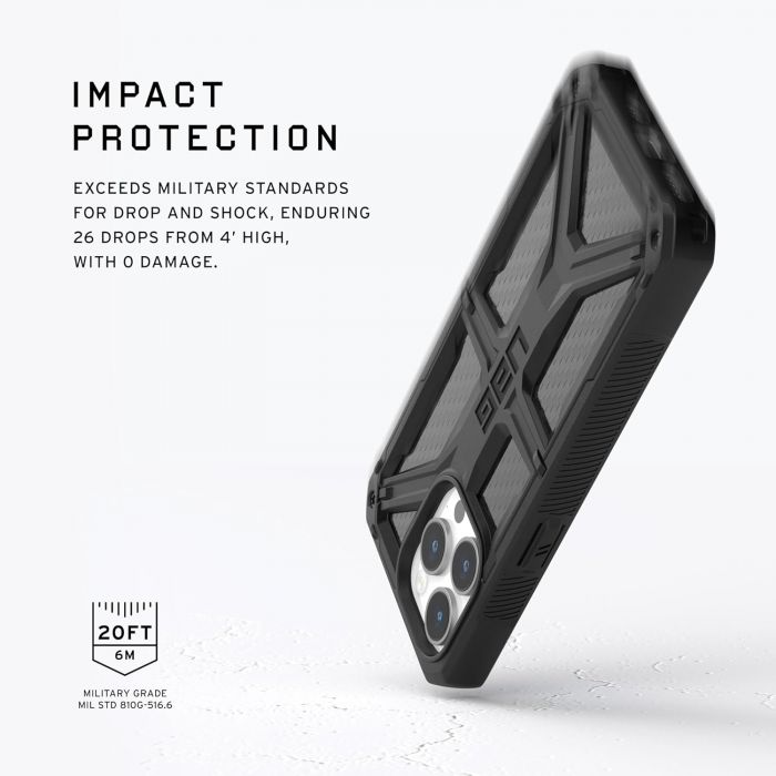 Чохол UAG для Apple iPhone 15 Pro Monarch, Carbon Fiber