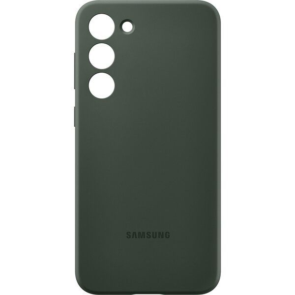 Чохол Samsung Silicone Case для смартфона Galaxy S23+ (S916) хакі