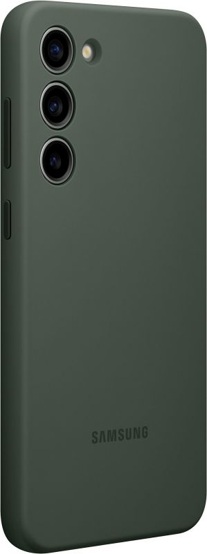 Чохол Samsung Silicone Case для смартфона Galaxy S23+ (S916) хакі