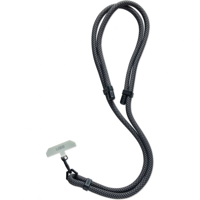 Ремінець через плече UAG для смартфона Civilian(10мм), Graphite/Black