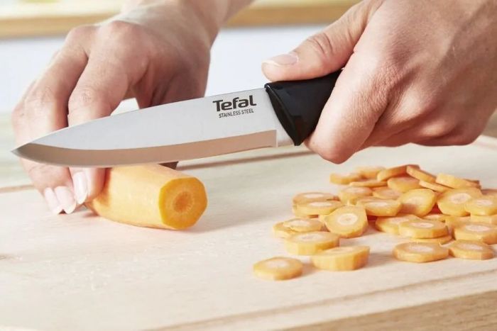 Набір ножів Tefal Essential 3 шт., нержавіюча сталь, пластик