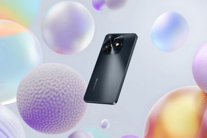 Смартфон TECNO Spark Go 2024 (BG6) 6.56" 4/128ГБ, 2SIM, 5000мА•год, Gravity Black