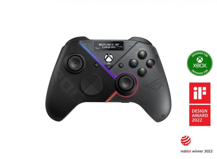 Геймпад ASUS ROG Raikiri Pro for Xbox, USB-A/BT/WL чорний