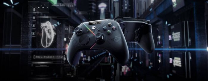 Геймпад ASUS ROG Raikiri Pro for Xbox, USB-A/BT/WL чорний