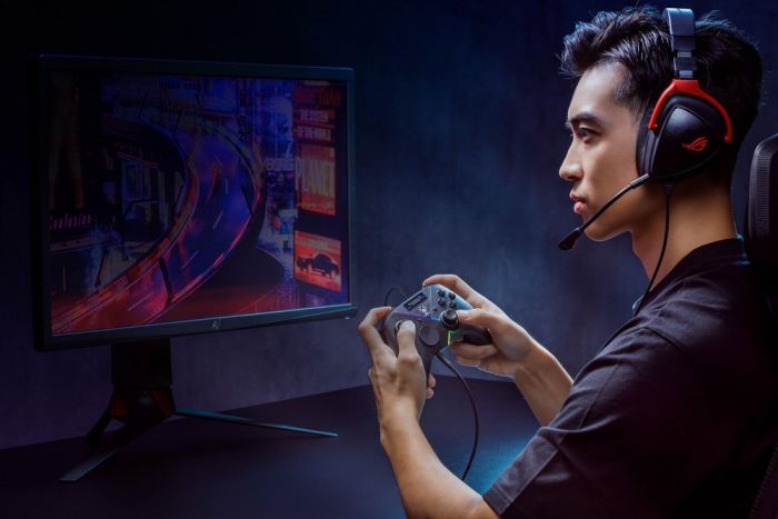 Геймпад ASUS ROG Raikiri Pro for Xbox, USB-A/BT/WL чорний