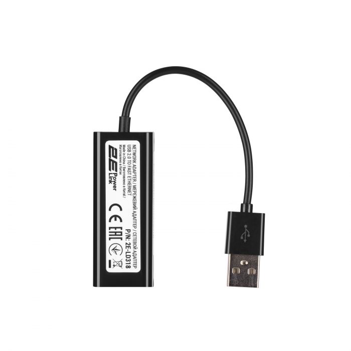 Мережевий адаптер 2E PowerLink LD318 1xFE, USB