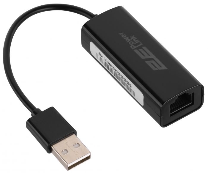 Мережевий адаптер 2E PowerLink LD318 1xFE, USB