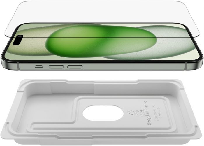 Захисне скло Belkin для Apple iPhone 15 Plus/14 Pro Max TemperedGlass Screen Protection
