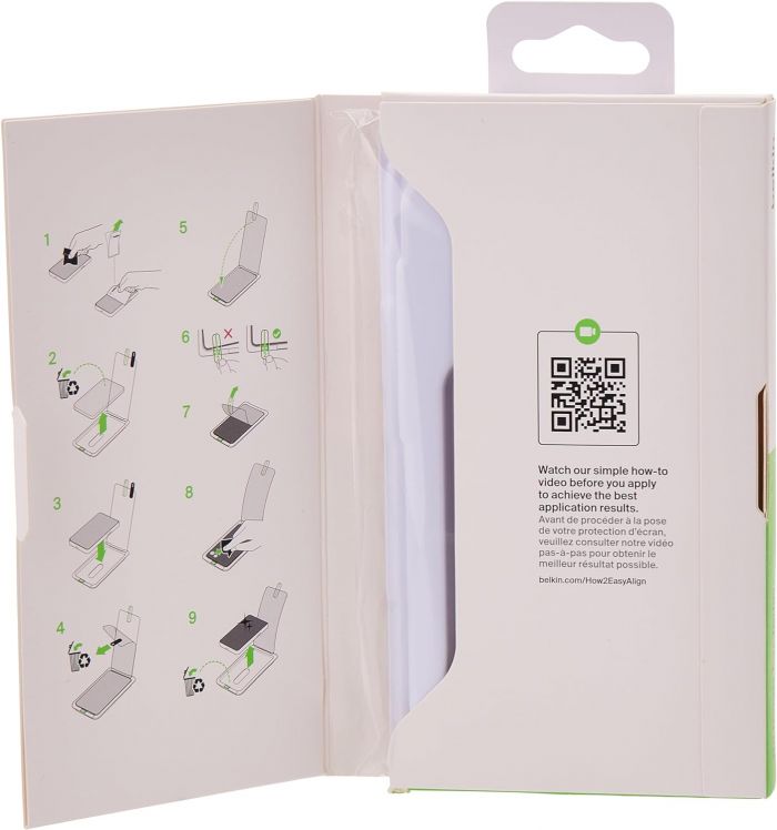 Захисне скло Belkin для Apple iPhone 15/14 Pro TemperedGlass Screen Protection
