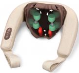 Масажер Beurer для шиї, від мережі, вага-1.823кг, 2 режими, підігрів, бежевий