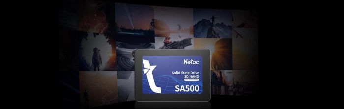 Накопичувач SSD Netac 2.5"  128GB SATA SA500