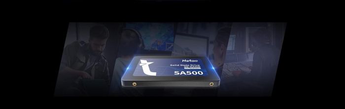 Накопичувач SSD Netac 2.5"  128GB SATA SA500