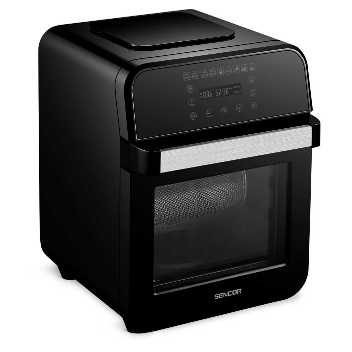 Мультипіч Sencor VITA, 1500Вт, чаша-12л, сенсорне управл., 60-200°C, нержав.сталь, платик, чорний