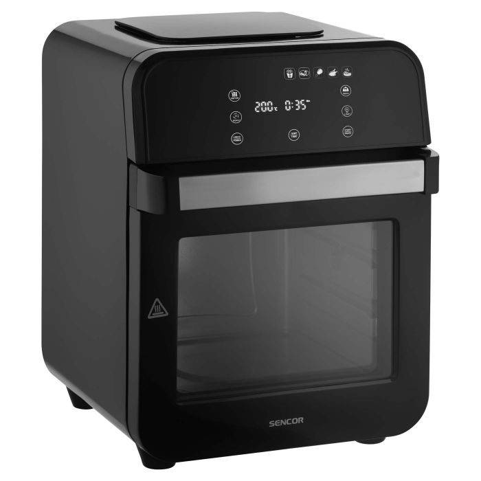 Мультипіч Sencor VITA, 1500Вт, чаша-12л, сенсорне управл., 60-200°C, нержав.сталь, платик, чорний