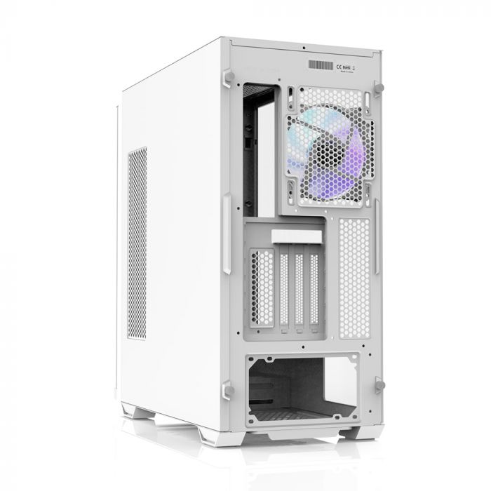 Корпус Zalman Z10 Duo без БЖ, 2xUSB3.0, 1xUSB Type-C, 4x120мм ARGB, VGA 395мм, LCS ready, TG Side Panel, EATX,  білий