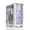 Корпус Zalman Z10 Duo без БЖ, 2xUSB3.0, 1xUSB Type-C, 4x120мм ARGB, VGA 395мм, LCS ready, TG Side Panel, EATX,  білий