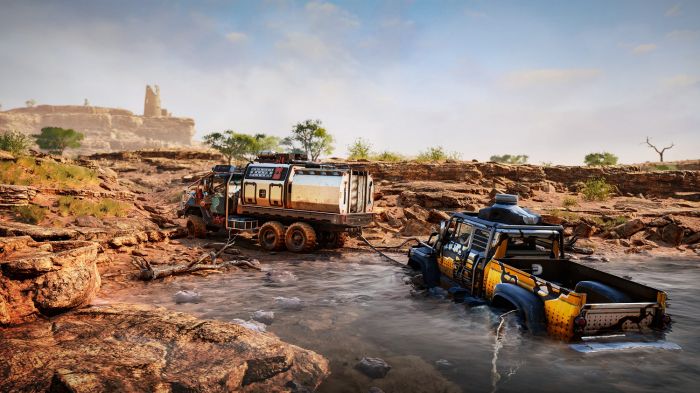 Гра консольна PS4 Expeditions: A MudRunner Game, BD диск