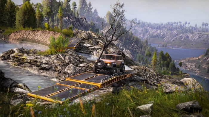 Гра консольна PS4 Expeditions: A MudRunner Game, BD диск