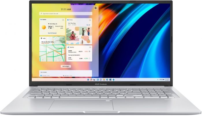 Ноутбук ASUS Vivobook 17X K1703ZA-AU142 17.3" FHD IPS, Intel i5-12500H, 16GB, F1TB, UMA, NoOS, Сріблястий