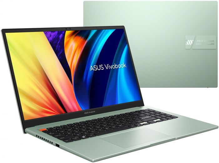 Ноутбук ASUS Vivobook S 15 K3502ZA-L1531 15.6" FHD OLED, Intel i5-12500H, 16GB, F1TB, UMA, NoOS, Зелений