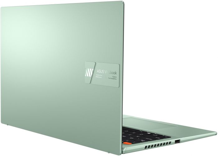 Ноутбук ASUS Vivobook S 15 K3502ZA-L1531 15.6" FHD OLED, Intel i5-12500H, 16GB, F1TB, UMA, NoOS, Зелений