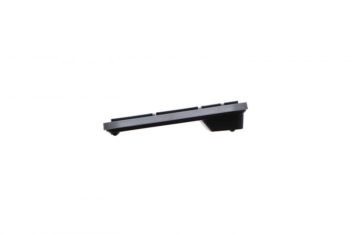 Клавіатура мембранна 2E KS240 110key, WL/BT, EN/UK, сіро-чорний