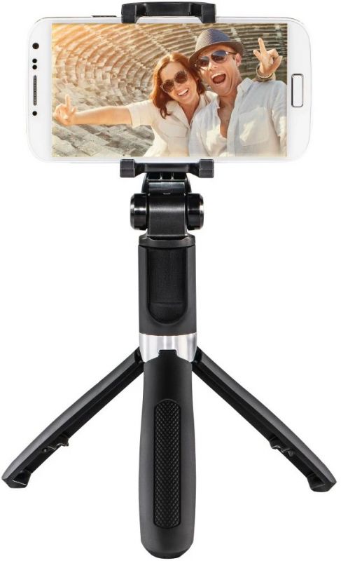 Трипод смартфону Hama Funstand-57, 2D, 57cm, Bluetooth, чорний