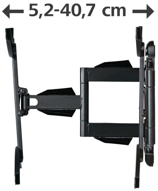 Кріплення ТВ поворотне Hama TV-WB, 32-65", чорний
