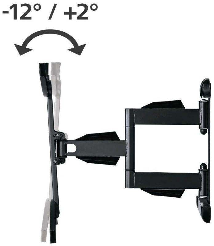 Кріплення ТВ поворотне Hama TV-WB, 32-65", чорний