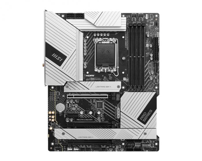 Материнcька плата MSI PRO Z790-A MAX WIFI s1700 Z790 4xDDR5 HDMI DP Wi-Fi BT ATX