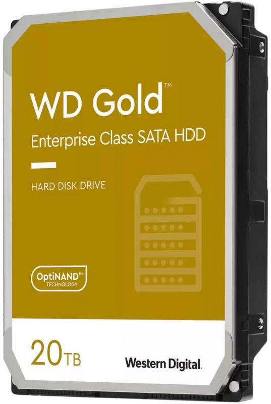 Жорсткий диск WD 20TB 3.5" 7200 512MB SATA Gold
