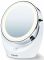 Дзеркало косметичне Beurer настільне, діаметр-11см, AААx3 в комплекті, підсвічування, білий