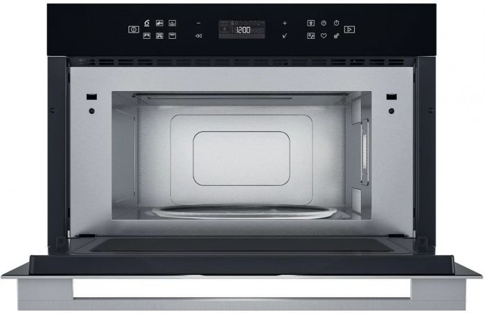 Мікрохвильова піч Whirlpool вбудовувана, 31л, електронне упр., 1000Вт, гриль, дисплей, чорний